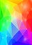 Rainbow polygonal background. Vector EPS 10.