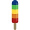 Rainbow Popsicle Vector Illustration