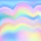 Rainbow princess background. Fantasy unicorn sky pearlescent backdrop. Bright vector design.