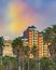 Rainbow at Punta Carretas Neighborhood, Montevideo