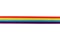 Rainbow ribbons symbolize gay and LGBT pride