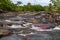 The rainbow river or five colors river is in Colombia