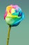 Rainbow rose