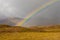 Rainbow in Scottish Highlands