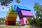 Rainbow Sea Container Art Fremantle Western Australia