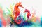 Rainbow Seahorses