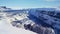 Rainbow, Snow, and Waterfalls of Gulfoss, Iceland