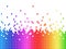 Rainbow Soundwaves Background Shows Music Songs And Artists