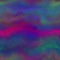 Rainbow space dyed watercolor wave texture background. Seamless tropical vibrant 80s boho style pattern. For retro hippy