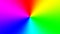 Rainbow spectral gradient rotating slowly clockwise