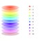 Rainbow sphere, diagram.