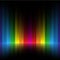 Rainbow stripe dark background