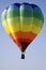 Rainbow Stripe Hot Air Balloon