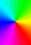 Rainbow Sunburst Background.