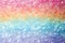 Rainbow texture background, abstract pastel glitter for children party