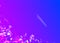 Rainbow Texture. Blur Design. Violet Metal Effect. Disco Christm