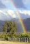 Rainbow and Topa Topa Mountains