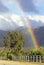 Rainbow and Topa Topa Mountains, Ojai, California