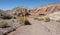 Rainbow Valley Valle Arcoiris, in the Atacama Desert in Chile. The mineral rich rocks of the Domeyko mountains give the valley t