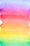 Rainbow vivid watercolor background