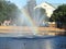 Rainbow in Water Fountain 2
