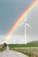 Rainbow windmill