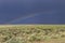 Rainbow on Wyoming Range Land