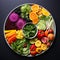 A Rainbow on Your Plate: Delightful Hues of Fruits and Veggies