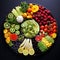 A Rainbow on Your Plate: Delightful Hues of Fruits and Veggies