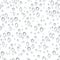 Raindrops fogged glass window. Water drop seamless pattern. Fresh rain drops. Condensation or irrigation abstract