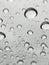 Raindrops on Sunroof