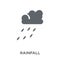 Rainfall icon from Weather collection.