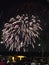 Raining down fireworks Tet Lunar New Year, Vietnam