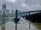 Rainy City Ferry Docks