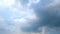 Rainy clouds that are moving, Puffy fluffy white clouds blue sky time lapse move cloud background, Beautiful cloudscape with large