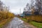 Rainy day in Esso, small village in Kamchatka Peninsula