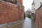 Rainy stairs in Liege