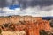 Rainy Storm Hoodoos Bryce Point Bryce Canyon National Park Utah