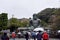 Rainy and stormy day at Buddha of Kamakura