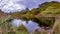 Rainy view time lapse of The Fairy Glen, located in the hills above the village of Uig on the Isle of Skye in Scotland