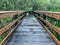 Rainy walking trail in Rainbow Springs State Park