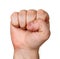 Raised fist