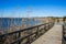 Raised Walkway through Marsh at Back Bay National Wildlife Refuge