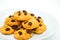 Raisin and cornflake cookies