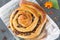 Raisin Danish pastry swirl, brioche