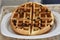 Raisin waffle