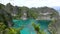 Raja ampat fam trip island view point on granitic pinnacles