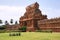 Rajarajan Tiruvasal and protecting wall, Brihadisvara Temple, Tanjore, Tamil Nadu. Vew from East