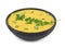 Rajasthani And Gujarati Traditional Cuisine Kadhi on White Background