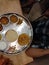 Rajasthani thali food served by hotel and restaurant 88 in Raipur India
